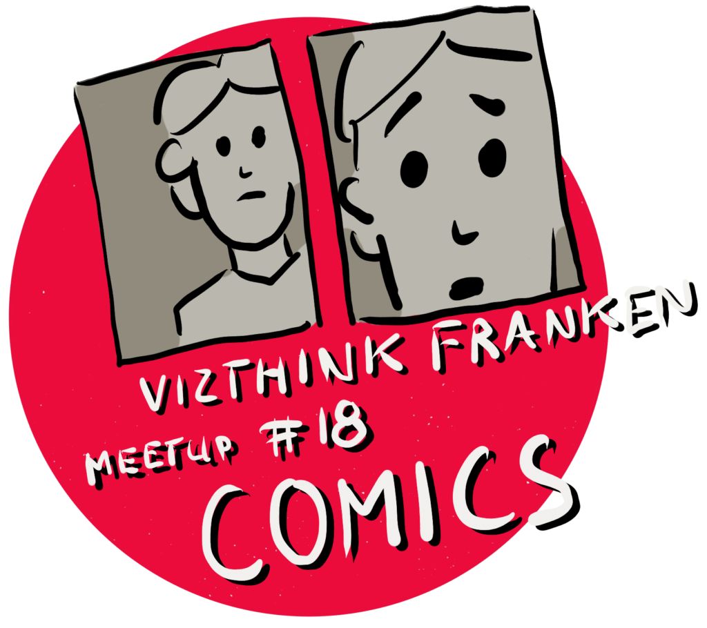 Logo Vizthink Franken Meetup #18 – Comic